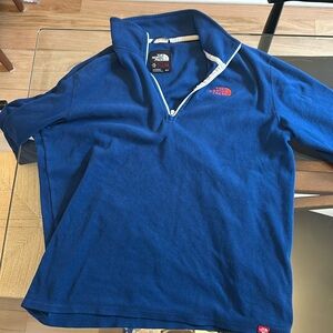 North face men fleece sweater